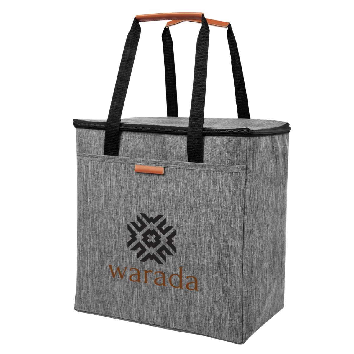HUNTINGTON HEATHERED COOLER TOTE BAG