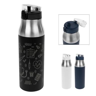 26 OZ. FULL LASER WILDER STAINLESS STEEL BOTTLE