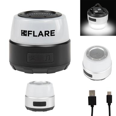 MAGNETIC SPEAKER WITH EMERGENCY LIGHT