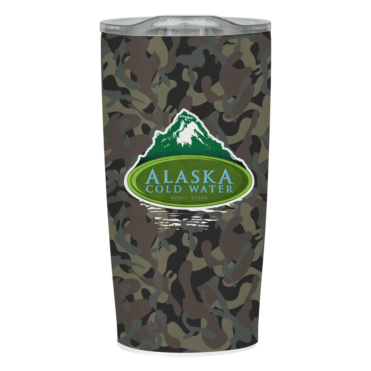 20 OZ. FULL COLOR MARSHLAND CAMO HIMALAYAN TUMBLER