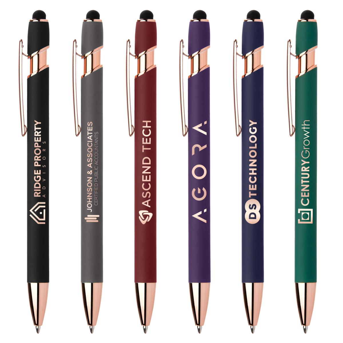 Ellipse Softy Rose Gold Classic w/ Stylus - Mirror Laser