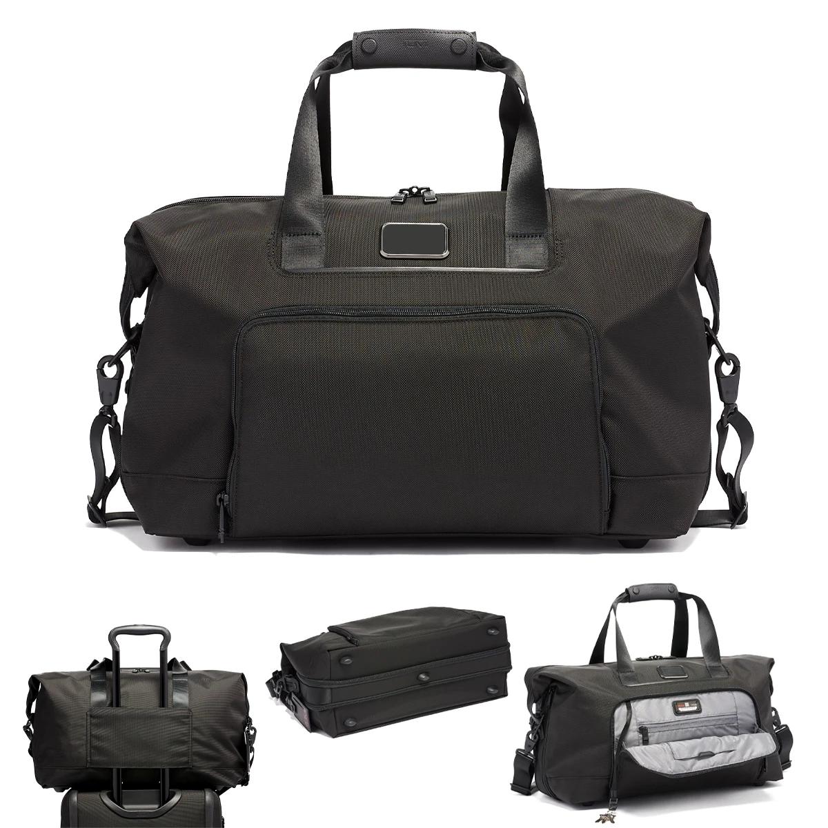 TUMI ALPHA DOUBLE EXPANSION TRAVEL SATCHEL