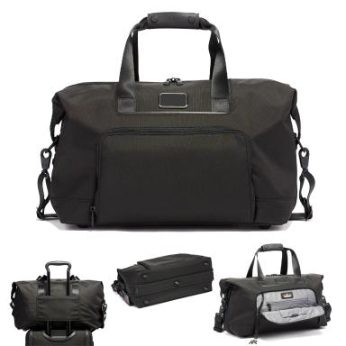 TUMI ALPHA DOUBLE EXPANSION TRAVEL SATCHEL