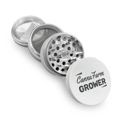 Custom Metal White Grinder – 50mm