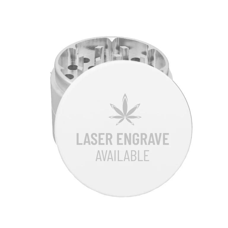 Custom Metal White Grinder – 50mm