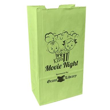 Colored Popcorn Bag - 4⅛W x 2½ x 7⅞H
