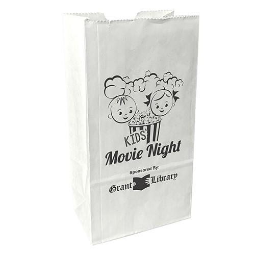 Colored Popcorn Bag - 4⅛W x 2½ x 7⅞H