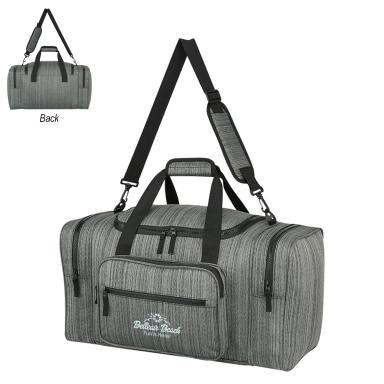 HEATHERED DUFFEL BAG