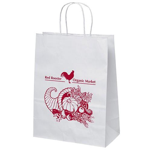White Kraft Jenny - 10W x 5 x 13H
