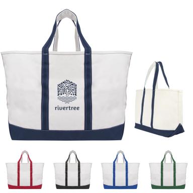 THE MADELYN COTTON CANVAS TOTE BAG