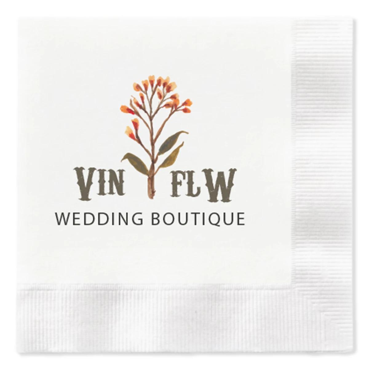 FULL COLOR 3 PLY PREMIUM COINED BEVERAGE NAPKINS