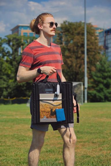 Fold 'N Go Adjustable Seat Cushion