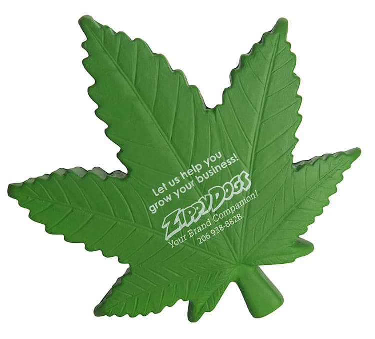 Cannabis Leaf Squeezie® Stress Reliever