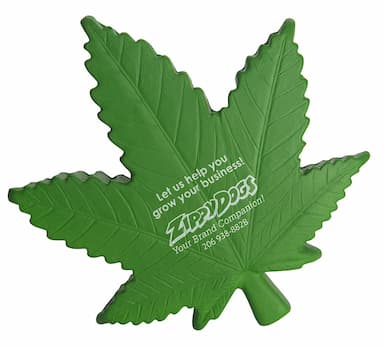 Cannabis Leaf Squeezie® Stress Reliever