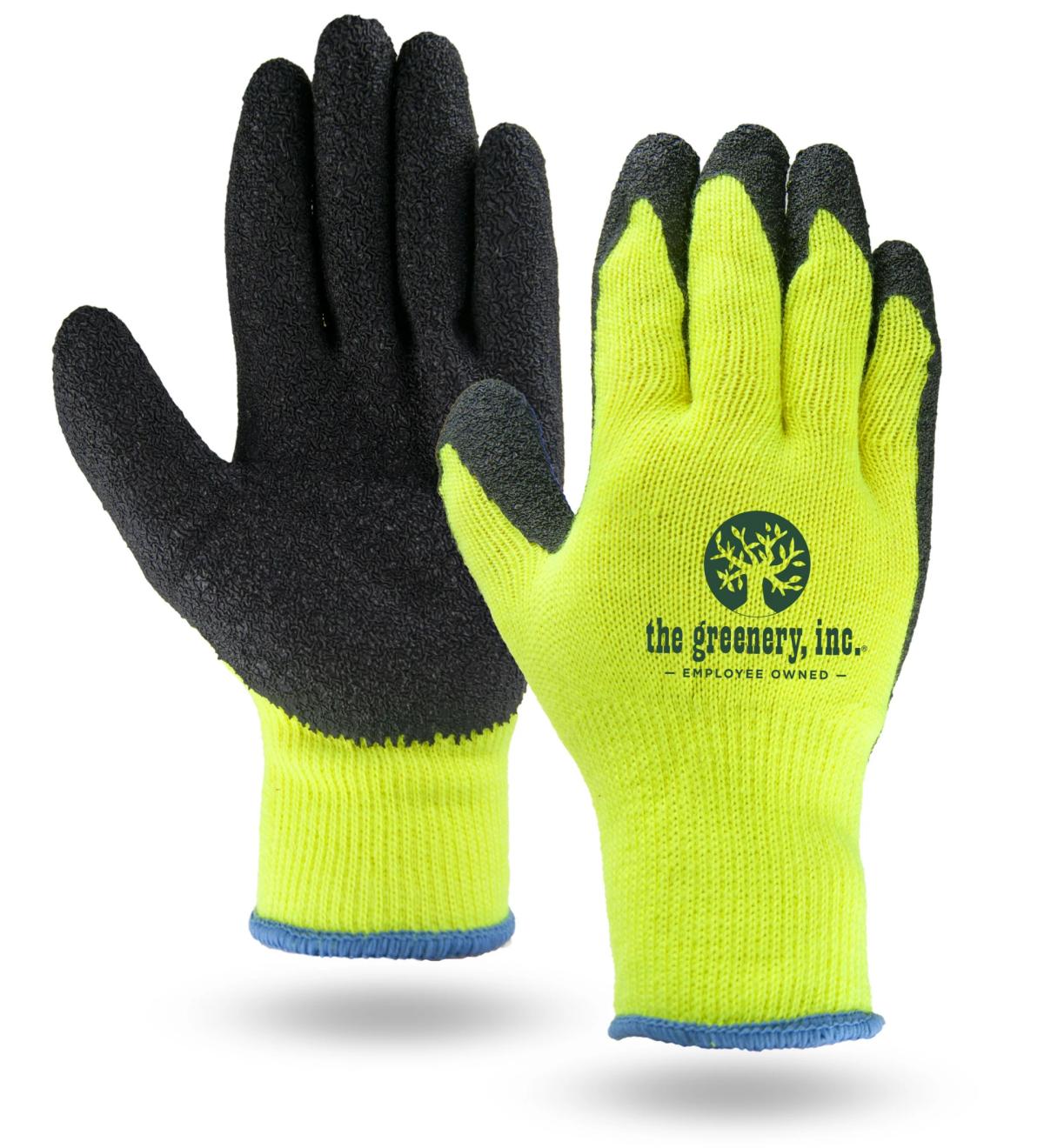Hi-Viz Palm Dipped Gloves