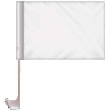 7.5" x 10.5" Stationary Use Double Sided KP Car Flag