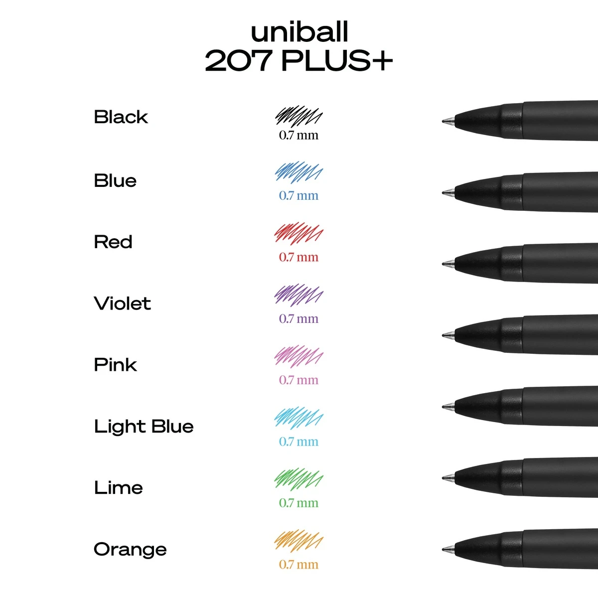uni-ball® 207 PLUS+ Gel Pen