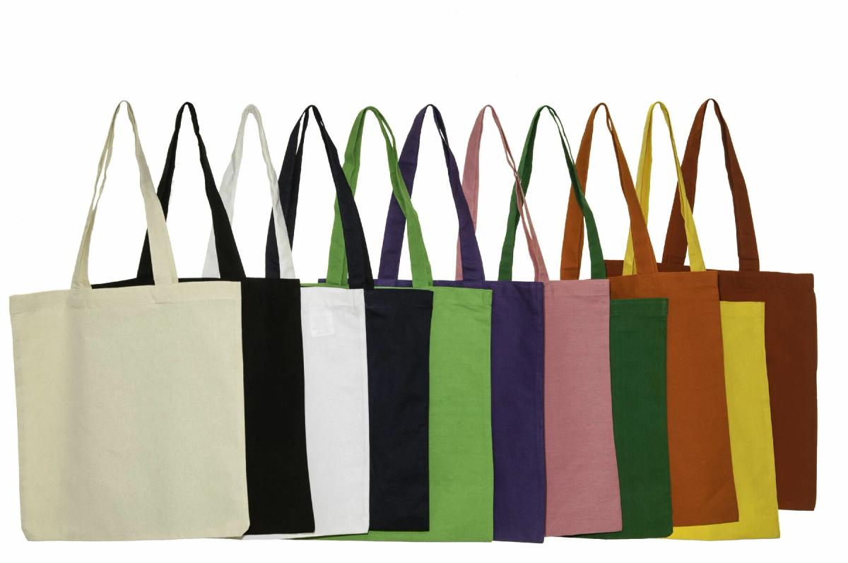 Economical Cotton Tote Bag 15"x16" NATURAL