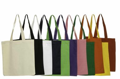 Economical Cotton Tote Bag 15"x16" NATURAL