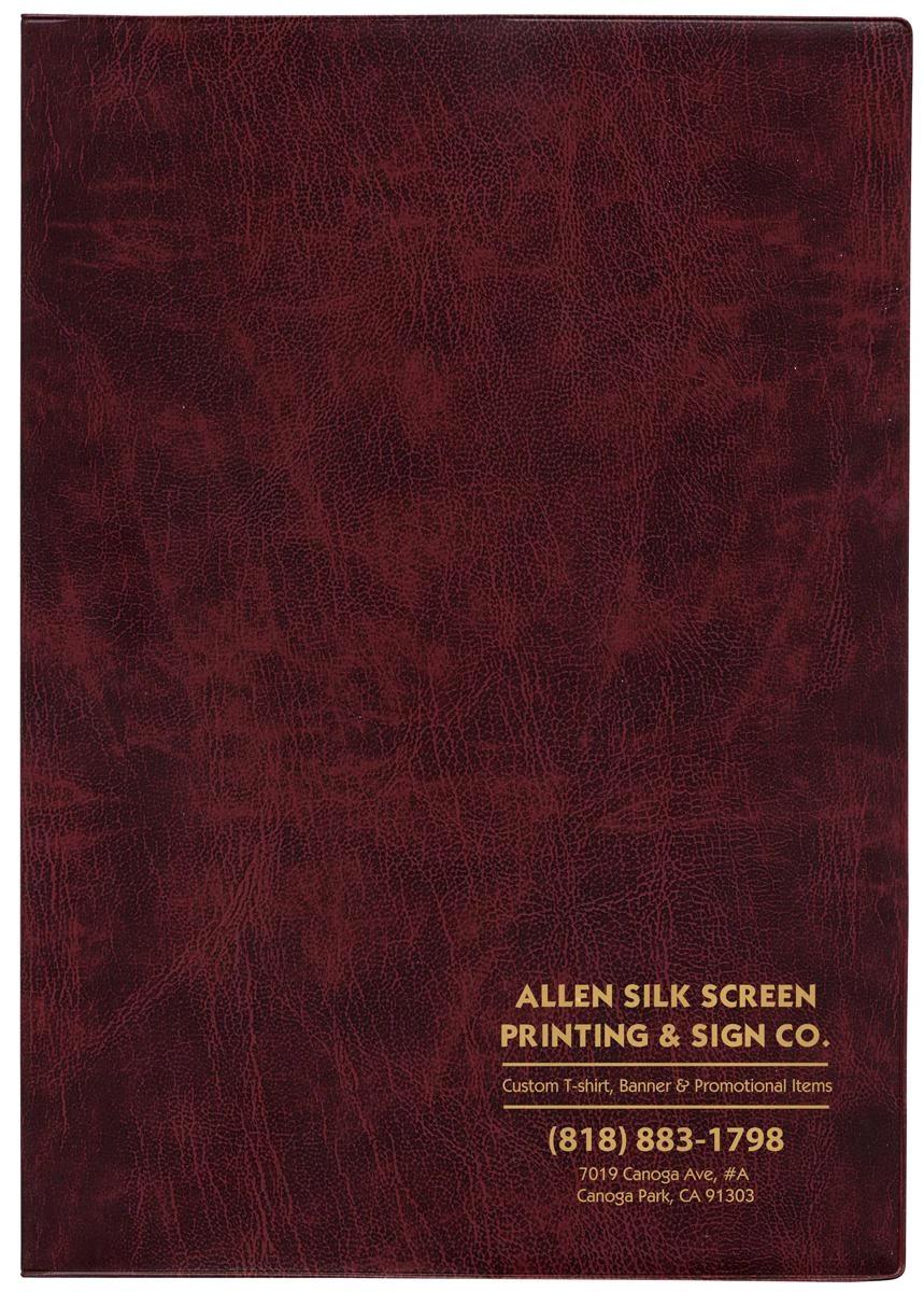 7 x 10 Executive Vinyl Cover Monthly Planner