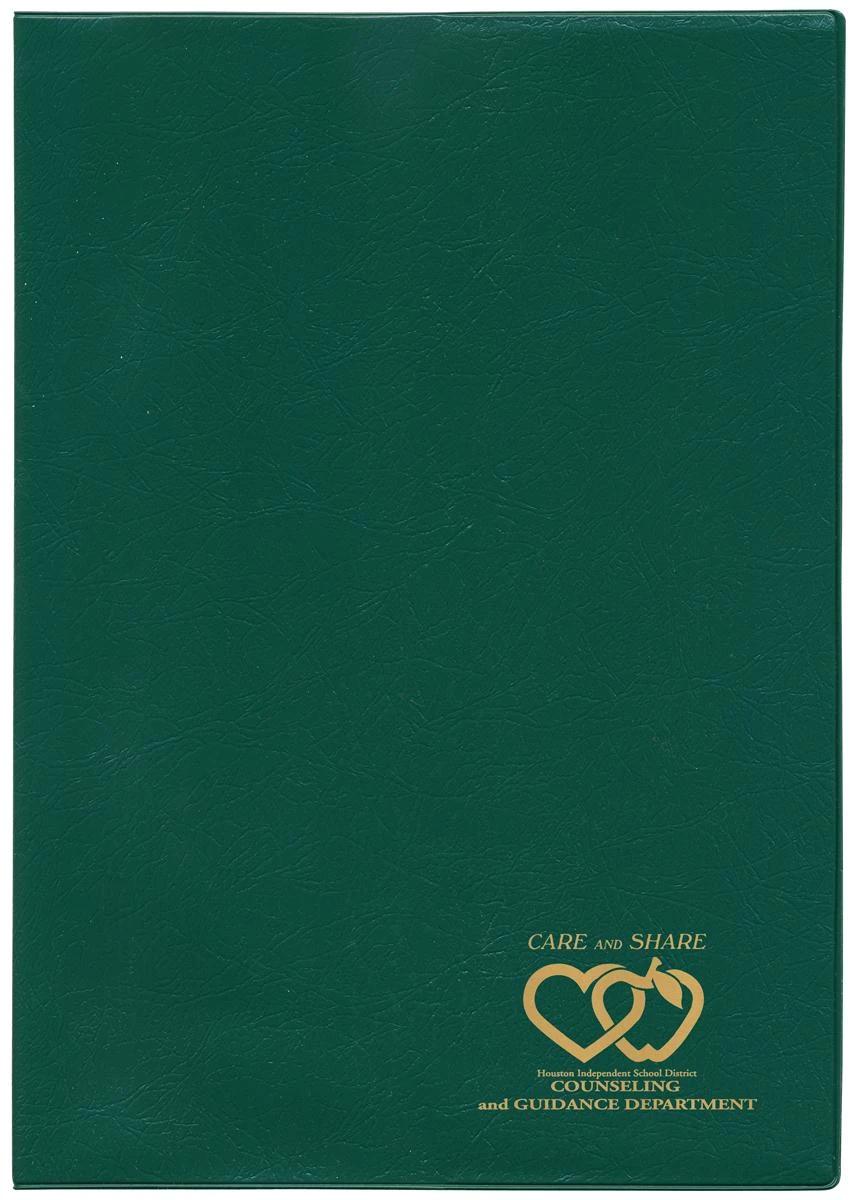 7 x 10 Executive Vinyl Cover Monthly Planner