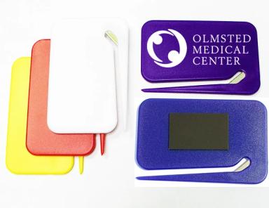 Jumbo Size Rectangular Letter Opener w/Magnet