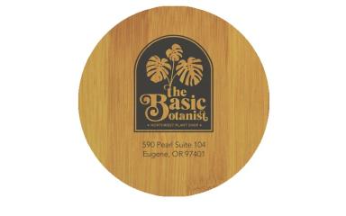 Round Table Saver Bamboo Coaster