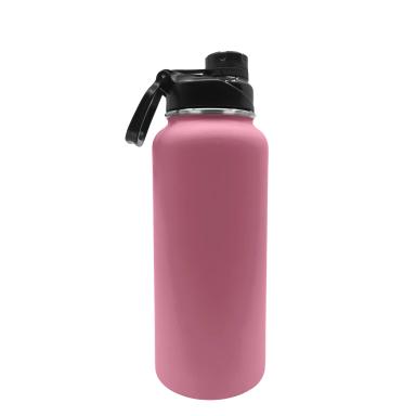 32.5 Oz. Rubberized Stainless Steel Water Bottle