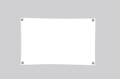2-ft. H x 3-ft. W Fabric Banner (DOUBLE SIDED)