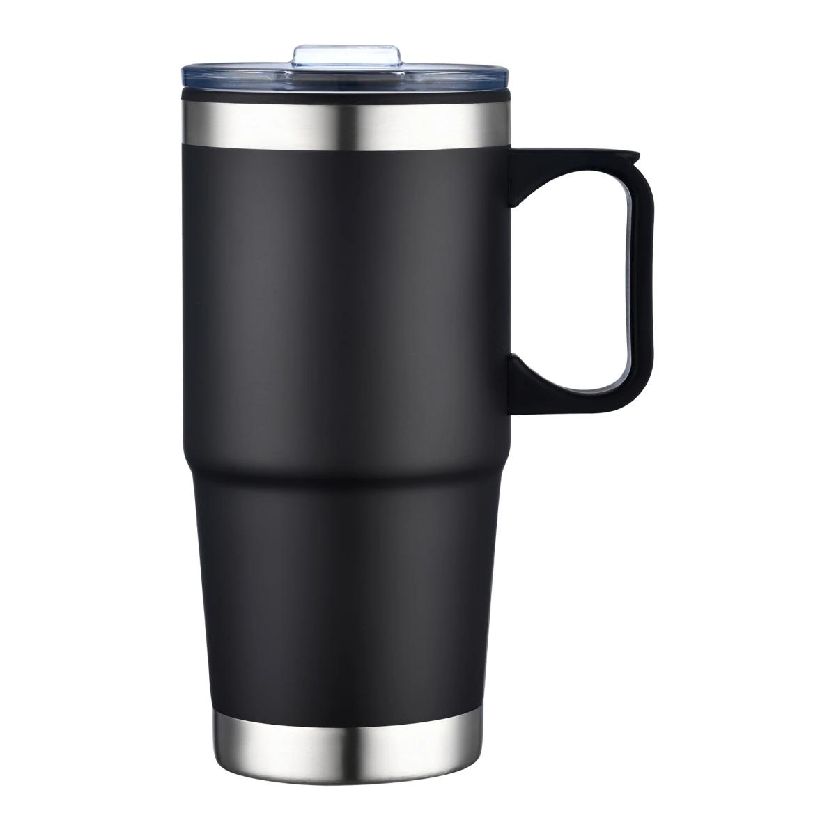 24 oz. Affordable Stainless Steel Mug with PP Liner and Handle