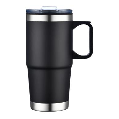 24 oz. Affordable Stainless Steel Mug with PP Liner and Handle
