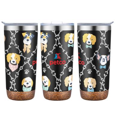 22 oz. Tumbler with Cork Bottom