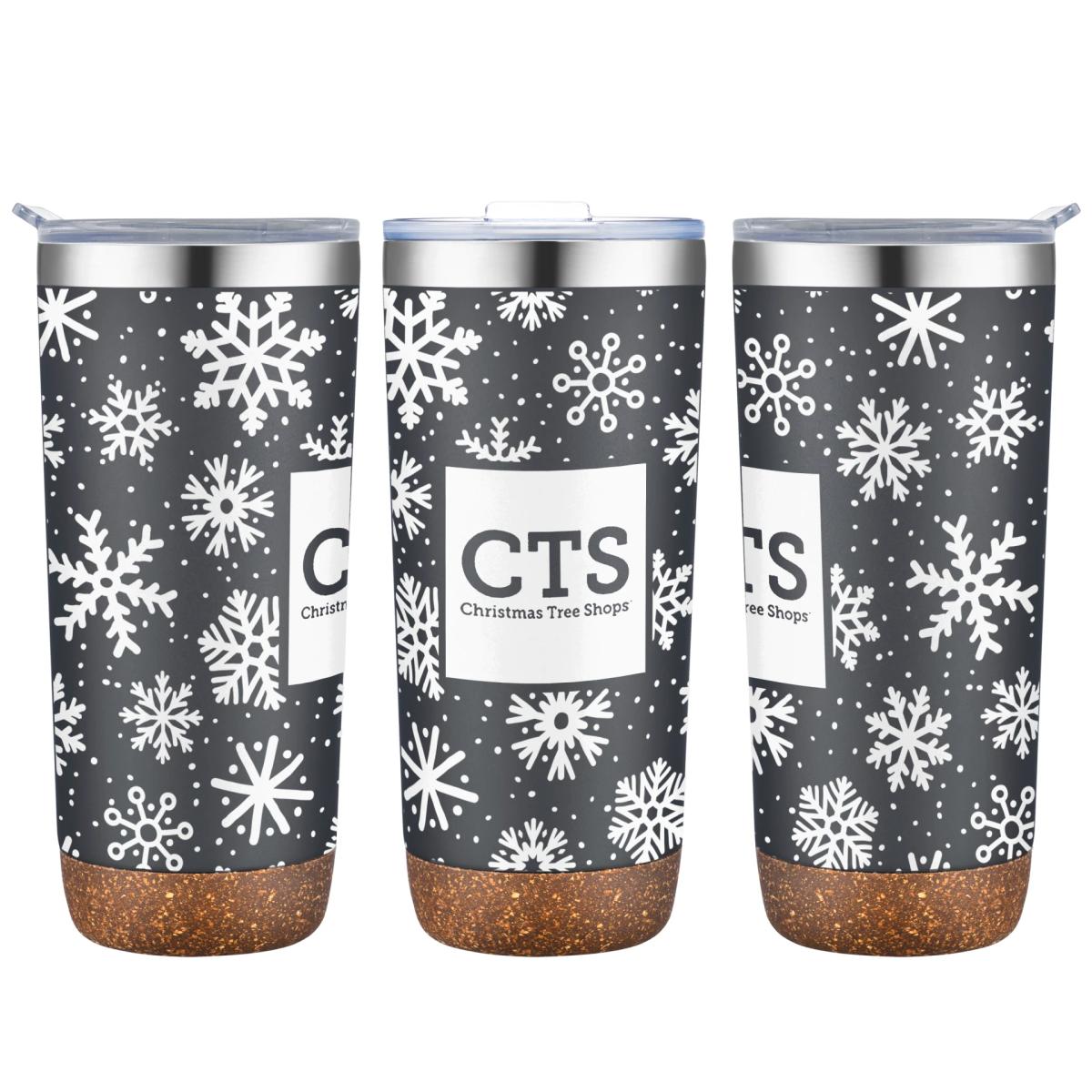 22 oz. Tumbler with Cork Bottom