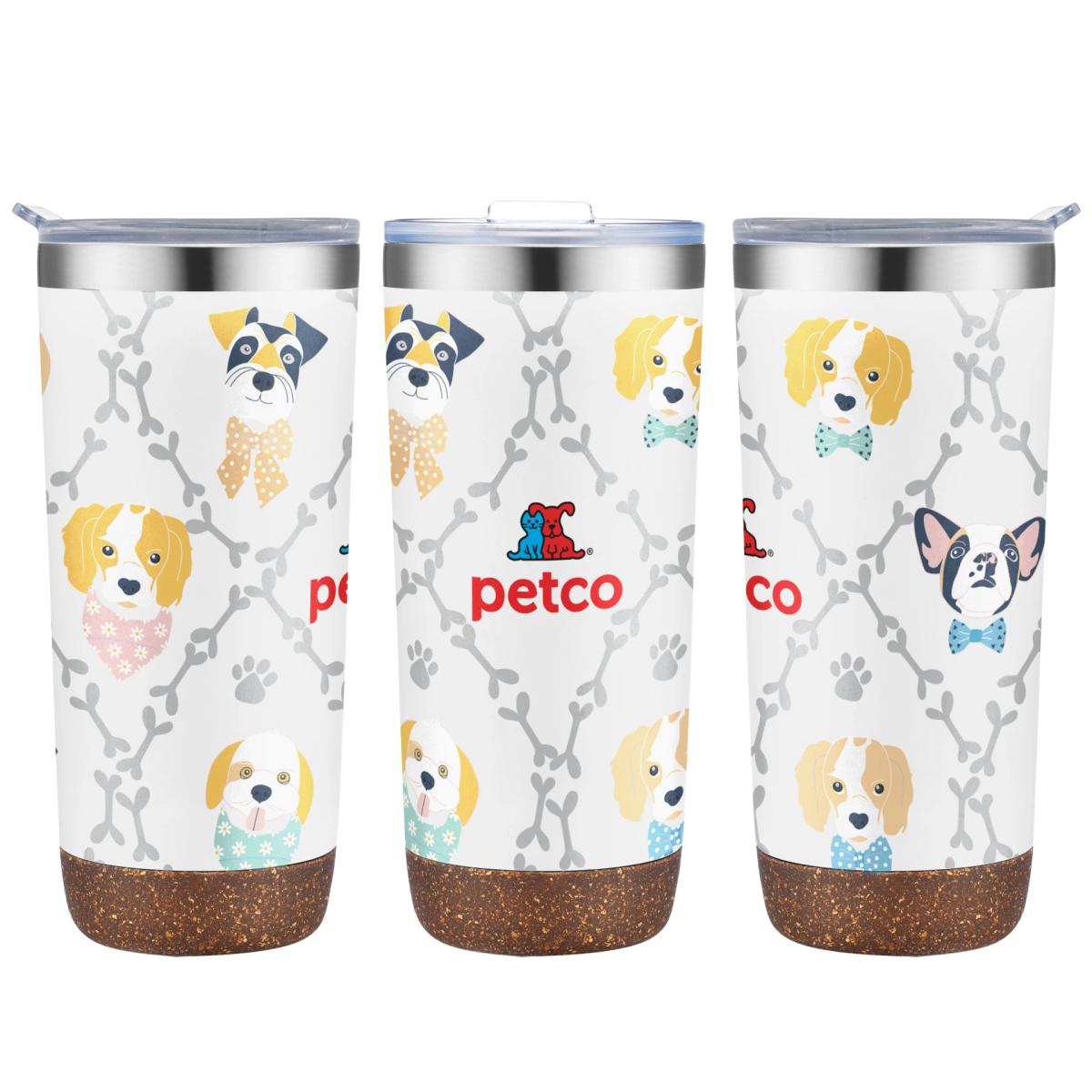 22 oz. Tumbler with Cork Bottom