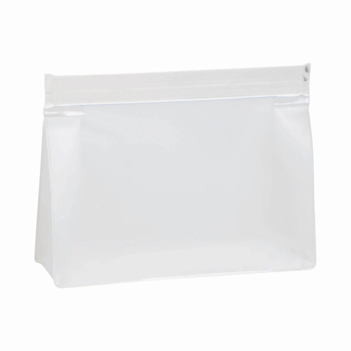 PEVA Reusable Zip Lock Storage Bag With Gusset