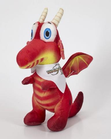 8" Imagination Series Red Dragon Plush Toy