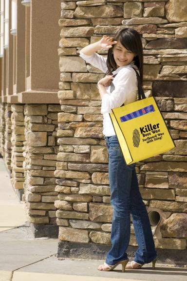 Peak Non-Woven Tote Bag with Pocket