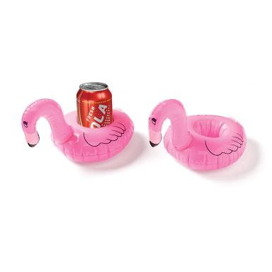 Inflatable Pink Flamingo Beverage Coaster