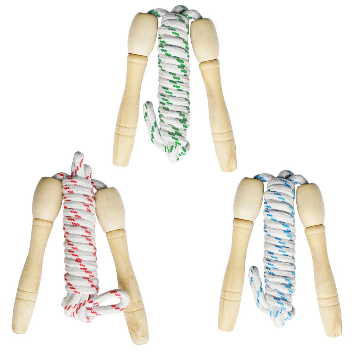7" Jump Rope w/Wooden Handle