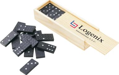 Travel Domino Set w/Wooden Box