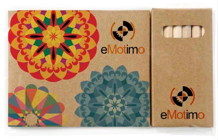 Custom Cover Adult Coloring Book & 6-Color Pencil Set To-Go