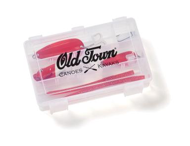 Fishing Tackle Box - Red Components