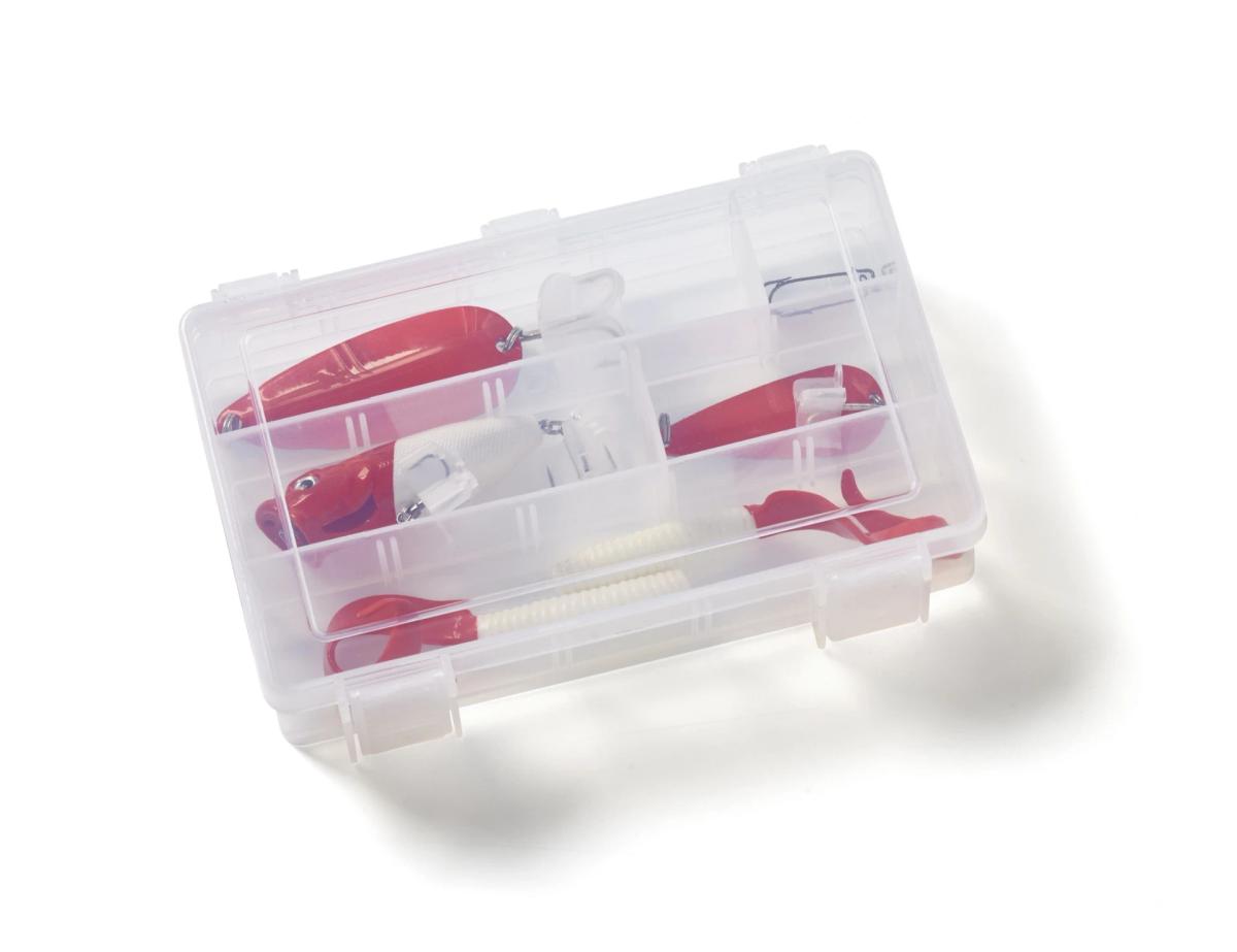 Fishing Tackle Box - Red Components