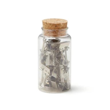 Binder Clips in a Jar