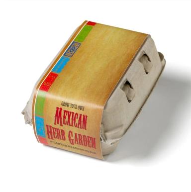 Grow Your Own Mexican Herb Garden Kit w/Seeds
