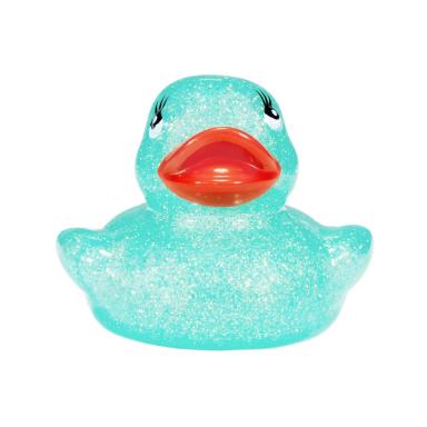 2" Pastel Glitter Rubber Duck