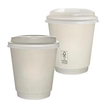 10 oz. Full Color Insulated Paper Cup With Lid