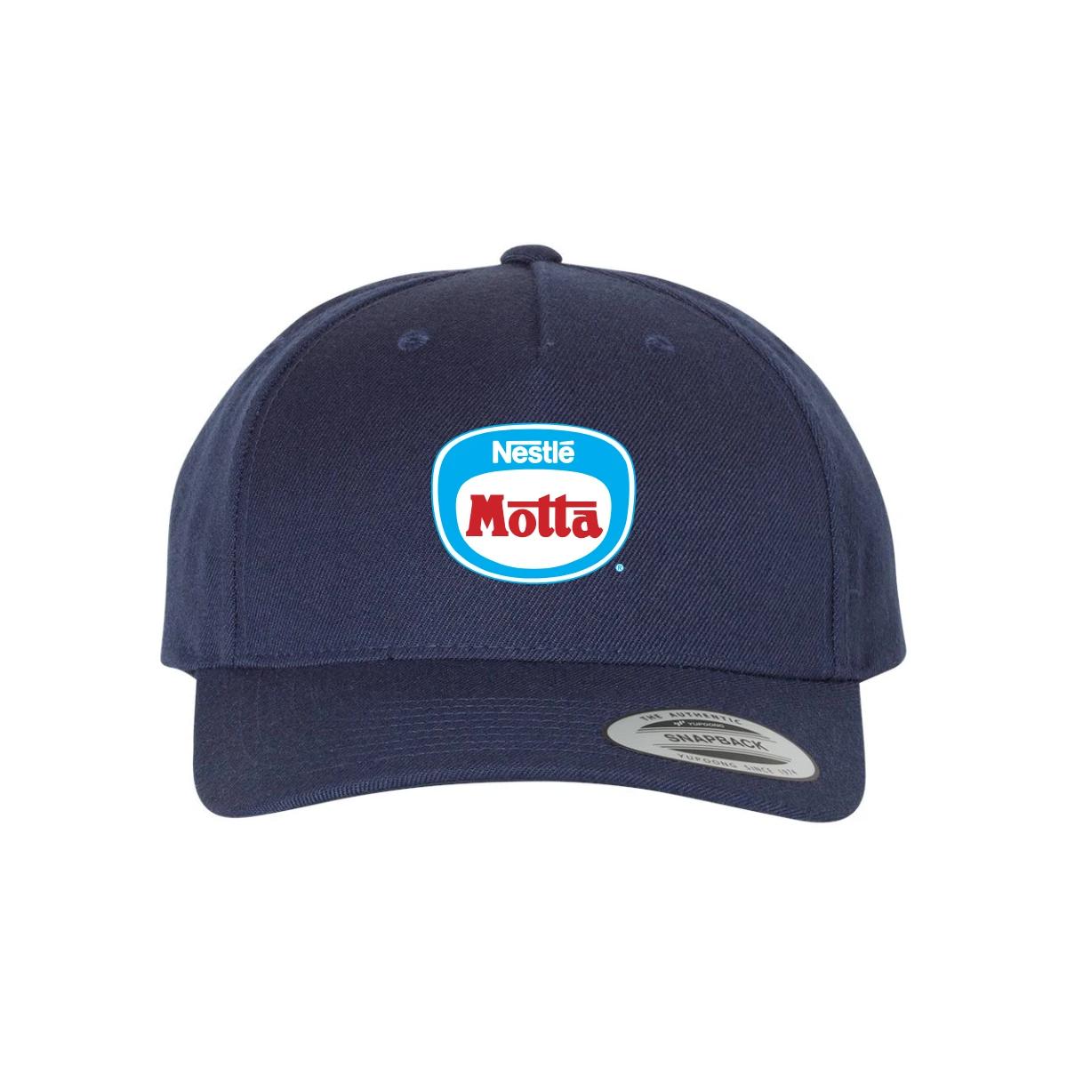 Premium Five-Panel Curved Bill Snapback Cap