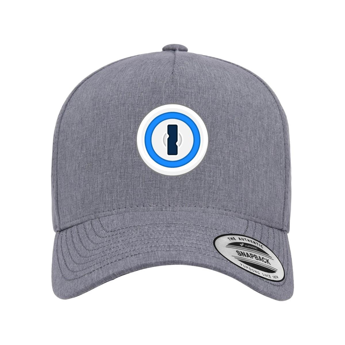 5-Panel Snapback with Perforated Cap