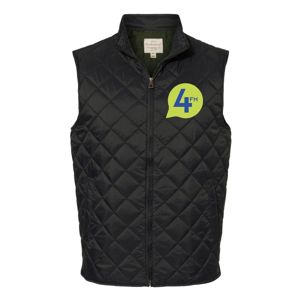 Vintage Diamond Quilted Vest